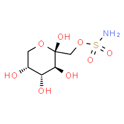 ChemSpider 2D Image | Î²-D-Fructopyranose, 1-sulfamate | C6H13NO8S