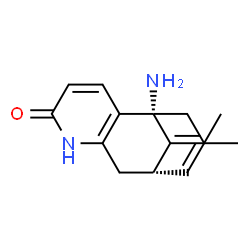 ChemSpider 2D Image | (1R,9S,13Z)-1-Amino-13-ethylidene-11-methyl-6-azatricyclo[7.3.1.0~2,7~]trideca-2(7),3,10-trien-5-one | C15H18N2O