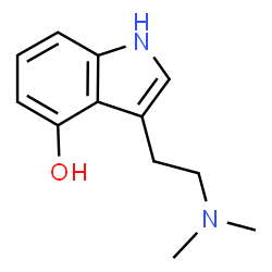 ChemSpider 2D Image | Psilocin | C12H16N2O