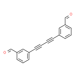 ChemSpider 2D Image | 3,3'-(1,3-Butadiyne-1,4-diyl)dibenzaldehyde | C18H10O2