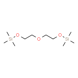 ChemSpider 2D Image | 2,2,10,10-Tetramethyl-3,6,9-trioxa-2,10-disilaundecane | C10H26O3Si2