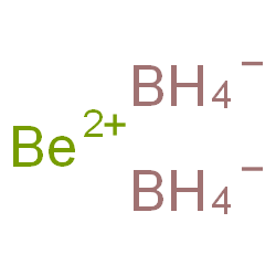 ChemSpider 2D Image | Beryllium ditetrahydroborate | H8B2Be