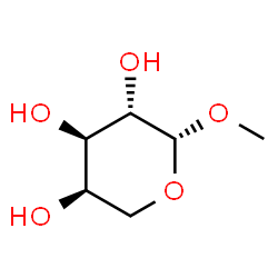 ChemSpider 2D Image | Methyl Î²-D-Arabinopyranoside | C6H12O5