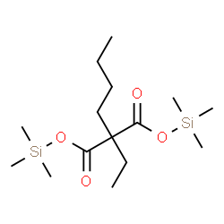 ChemSpider 2D Image | Bis(trimethylsilyl) butyl(ethyl)malonate | C15H32O4Si2