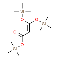 ChemSpider 2D Image | Trimethylsilyl 3,3-bis[(trimethylsilyl)oxy]acrylate | C12H28O4Si3