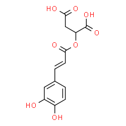 ChemSpider 2D Image | Caffeoylmalic acid | C13H12O8