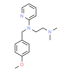 ChemSpider 2D Image | mepyramine | C17H23N3O