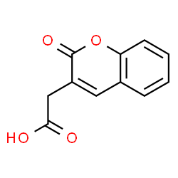 ChemSpider 2D Image | (2-OXOCHROMEN-3-YL)ACETIC ACID | C11H8O4
