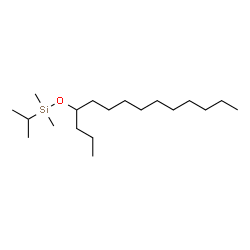 ChemSpider 2D Image | 4-Dimethyl(isopropyl)silyloxytetradecane | C19H42OSi