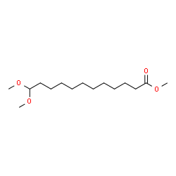 ChemSpider 2D Image | Methyl 12,12-dimethoxydodecanoate | C15H30O4