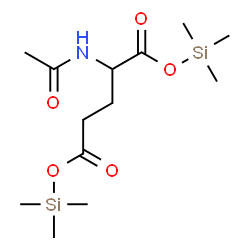 ChemSpider 2D Image | Bis(trimethylsilyl) N-acetylglutamate | C13H27NO5Si2