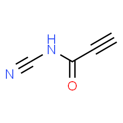 ChemSpider 2D Image | N-Cyano-2-propynamide | C4H2N2O