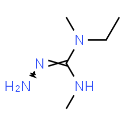 ChemSpider 2D Image | N-Ethyl-N,N'-dimethylcarbonohydrazonic diamide | C5H14N4