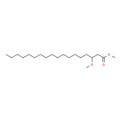 ChemSpider 2D Image | Methyl 3-methoxyoctadecanoate | C20H40O3