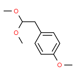 ChemSpider 2D Image | 1-(2,2-Dimethoxyethyl)-4-methoxybenzene | C11H16O3