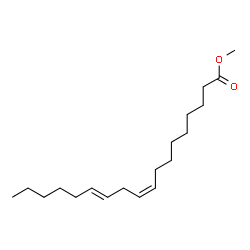 ChemSpider 2D Image | (9Z,12E)-methyl 9,12-octadecadienoate | C19H34O2