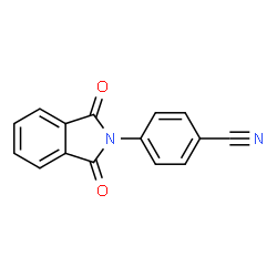 ChemSpider 2D Image | 4-(1,3-Dioxo-1,3-dihydro-2H-isoindol-2-yl)benzonitrile | C15H8N2O2