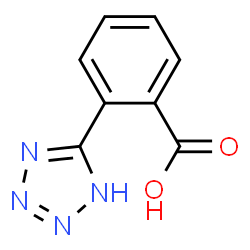 ChemSpider 2D Image | 2-(1H-Tetrazol-5-yl)benzoic acid | C8H6N4O2