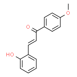 ChemSpider 2D Image | (2E)-3-(2-Hydroxyphenyl)-1-(4-methoxyphenyl)-2-propen-1-one | C16H14O3
