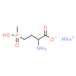 ChemSpider 2D Image | glufosinate-ammonum | C5H15N2O4P