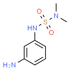 ChemSpider 2D Image | N'-(3-aminophenyl)-N,N-dimethylsulfamide | C8H13N3O2S