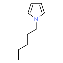 ChemSpider 2D Image | N-pentylpyrrole | C9H15N