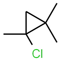 ChemSpider 2D Image | 1-Chloro-1,2,2-trimethylcyclopropane | C6H11Cl