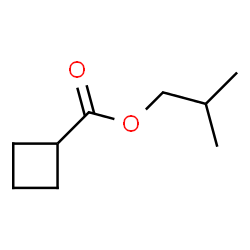 ChemSpider 2D Image | Isobutyl cyclobutanecarboxylate  | C9H16O2