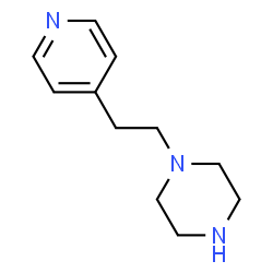 ChemSpider 2D Image | 1-[2-(4-Pyridinyl)ethyl]piperazine | C11H17N3