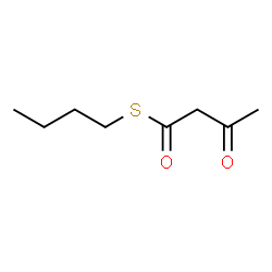ChemSpider 2D Image | S-Butyl 3-oxobutanethioate  | C8H14O2S