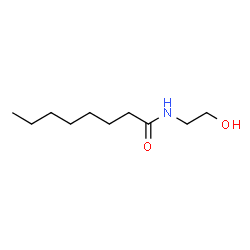 ChemSpider 2D Image | N-(2-Hydroxyethyl)octanamide | C10H21NO2