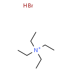 ChemSpider 2D Image | Ethanaminium, N,N,N-triethyl-, hydrobromide (1:1) | C8H21BrN