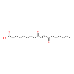 ChemSpider 2D Image | (10E)-9,12-Dioxo-10-octadecenoic acid | C18H30O4