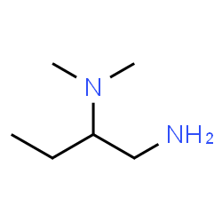 ChemSpider 2D Image | (1-aminobutan-2-yl)dimethylamine | C6H16N2