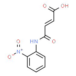 ChemSpider 2D Image | 3-[(2-nitrophenyl)carbamoyl]prop-2-enoic acid | C10H8N2O5