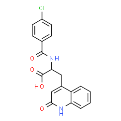 ChemSpider 2D Image | Rebamipide | C19H15ClN2O4