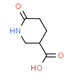 ChemSpider 2D Image | 6-Oxo-3-piperidinecarboxylic acid | C6H9NO3