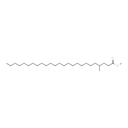 ChemSpider 2D Image | Methyl 4-methylpentacosanoate | C27H54O2