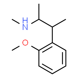 ChemSpider 2D Image | 3-(2-Methoxyphenyl)-N-methyl-2-butanamine | C12H19NO