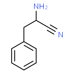 ChemSpider 2D Image | 2-Amino-3-phenylpropionitrile | C9H10N2