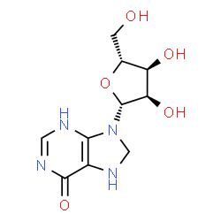 ChemSpider 2D Image | 7,8-Dihydroinosine | C10H14N4O5