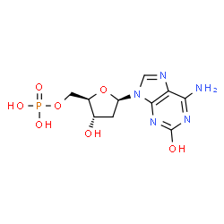 ChemSpider 2D Image | 2-hydroxy-dAMP | C10H14N5O7P