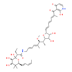 ChemSpider 2D Image | mocimycin | C43H60N2O12
