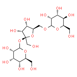 ChemSpider 2D Image | D-Gulopyranosyl-(1->6)-beta-D-psicofuranosyl L-allopyranoside | C18H32O16