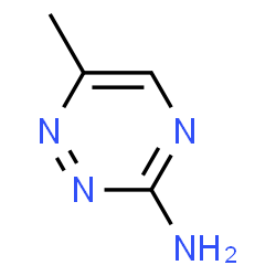 ChemSpider 2D Image | 6-Methyl-1,2,4-triazin-3-amine | C4H6N4