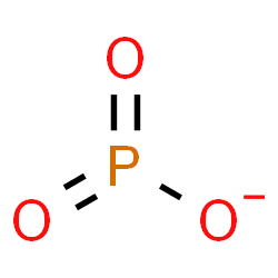 ChemSpider 2D Image | Phosphenic acid, ion(1-) | O3P