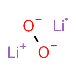 ChemSpider 2D Image | lithium lithium peroxide | Li2O2