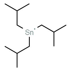 ChemSpider 2D Image | Triisobutylstannyl | C12H27Sn