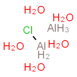 ChemSpider 2D Image | aluminum; chloroaluminum; pentahydrate | H10Al2ClO5