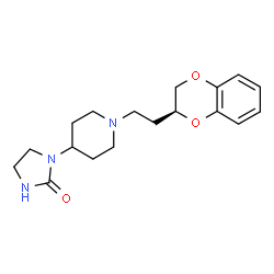 ChemSpider 2D Image | Azaloxan | C18H25N3O3